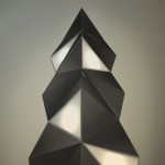 Origami — borne d'éclairage extérieur