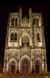 Façade de la collégiale Saint-Vulfran, Abbeville